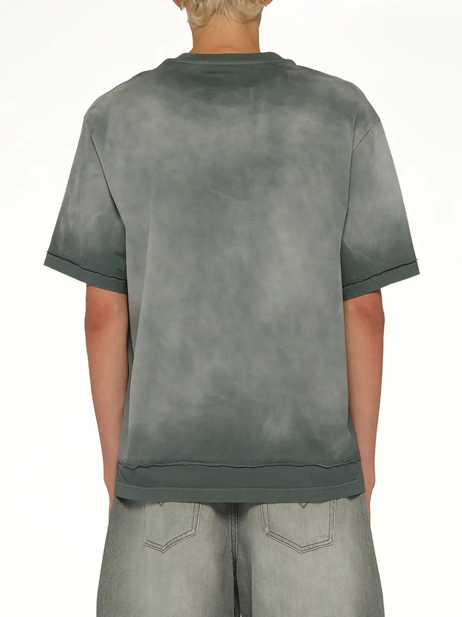 FENG CHEN WANG 2 in 1 Washed T-shirt Grey | Thumbnail 5 FENG CHEN WANG 2 in 1 Washed T-shirt Grey | Thumbnail 5