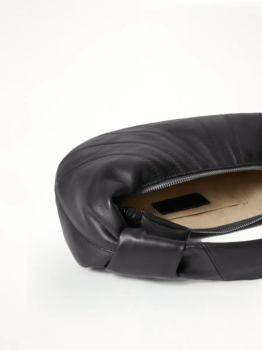 Lemaire Mini Fortune Croissant Soft Nappa Leather Bag in Dark Chocolate | Thumbnail 2 Lemaire Mini Fortune Croissant Soft Nappa Leather Bag in Dark Chocolate | Thumbnail 2