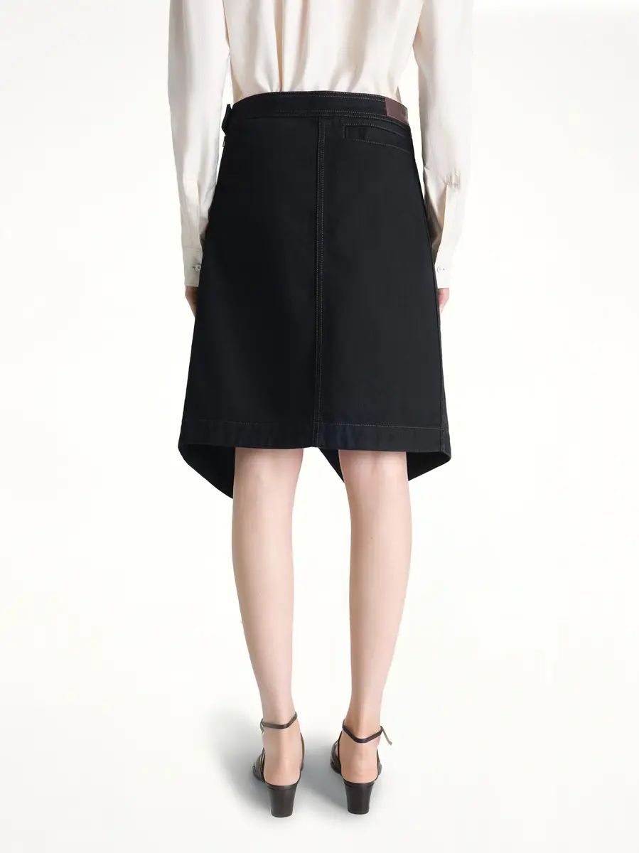Lemaire Asymmetric Short Skirt | Thumbnail 5 Lemaire Asymmetric Short Skirt | Thumbnail 5