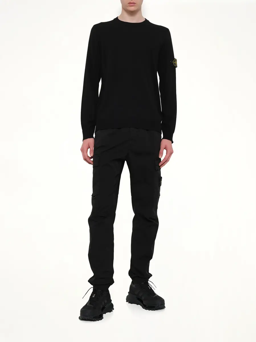 Stone Island 5100071 Crew Neck Sweater | Thumbnail 4 Stone Island 5100071 Crew Neck Sweater | Thumbnail 4