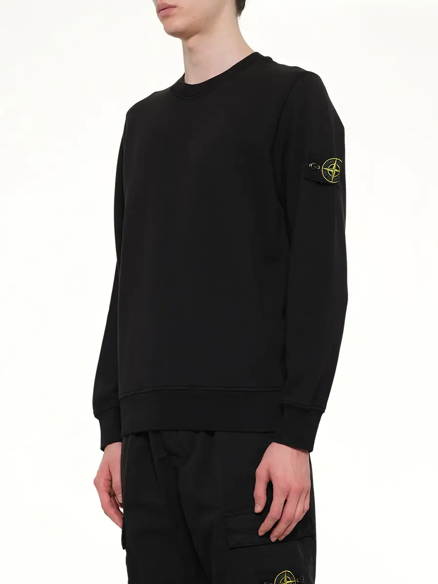 Stone Island 6100060 Organic Cotton Sweatshirt | Thumbnail 2