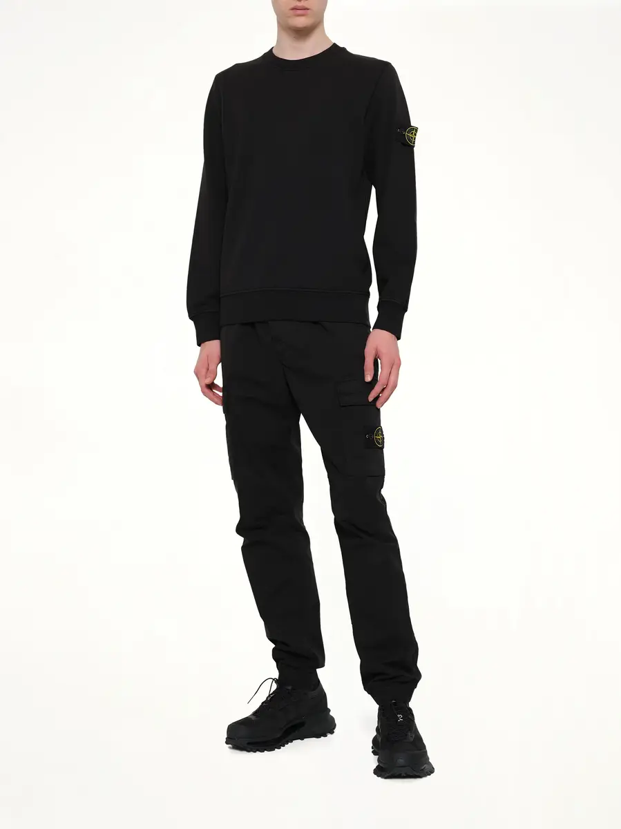 Stone Island 6100060 Organic Cotton Sweatshirt | Thumbnail 4