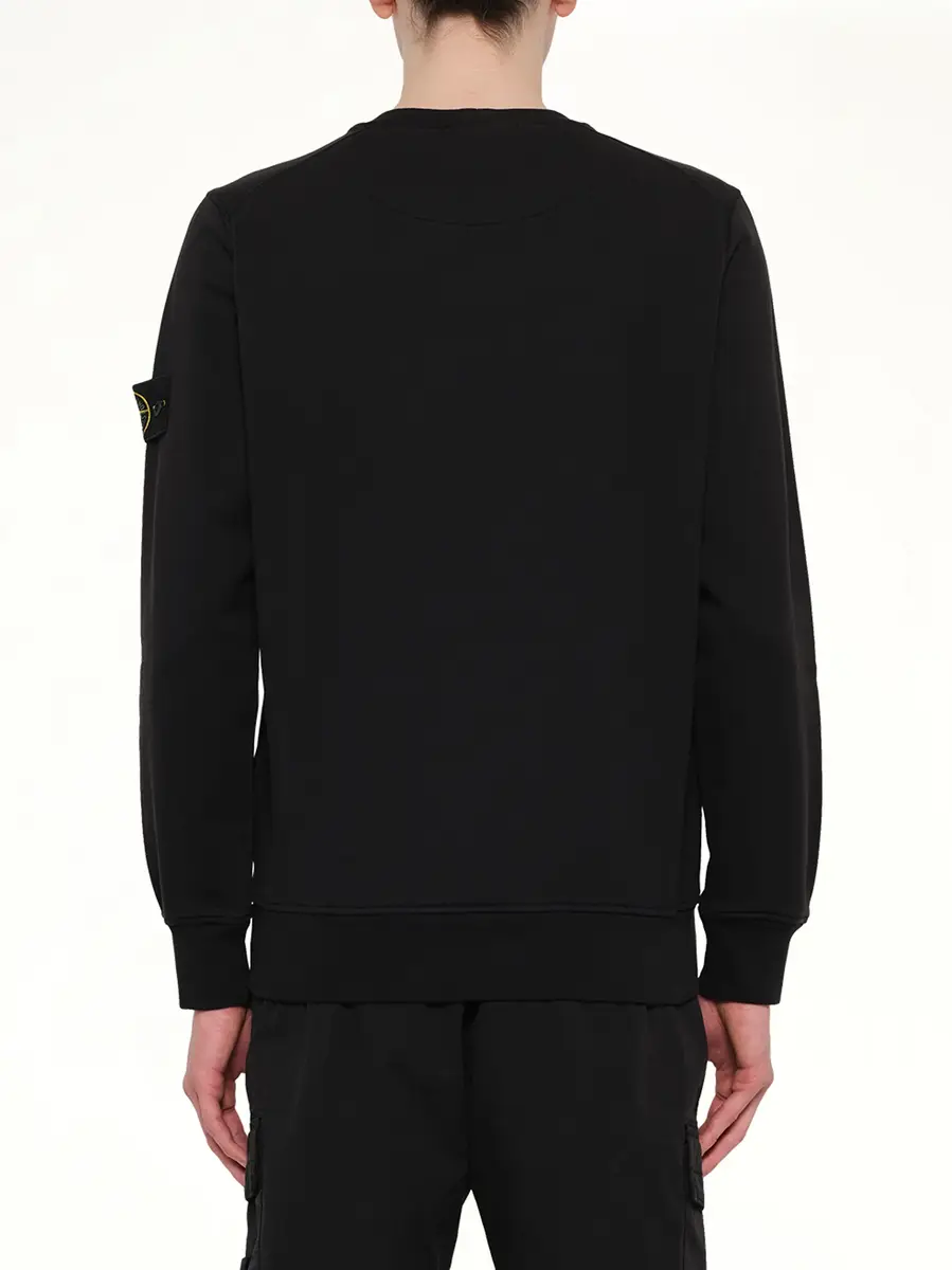 Stone Island 6100060 Organic Cotton Sweatshirt | Thumbnail 5
