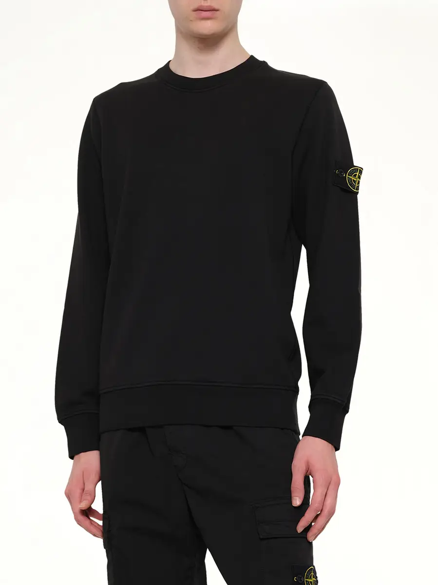 Stone Island 6100060 Organic Cotton Sweatshirt | Thumbnail 6