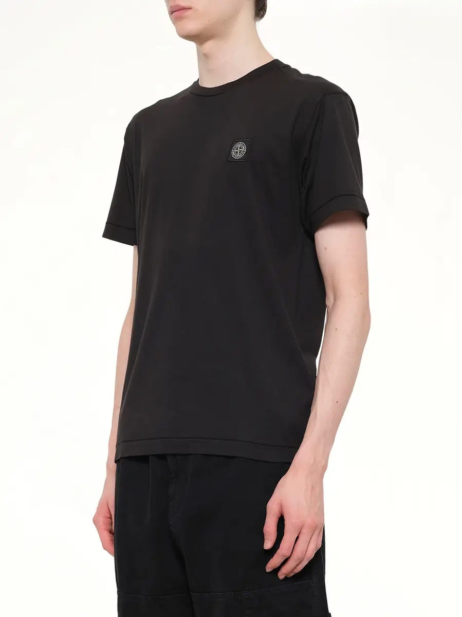 Stone Island 2100027 Cotton Compass Patch T-shirt | Thumbnail 2