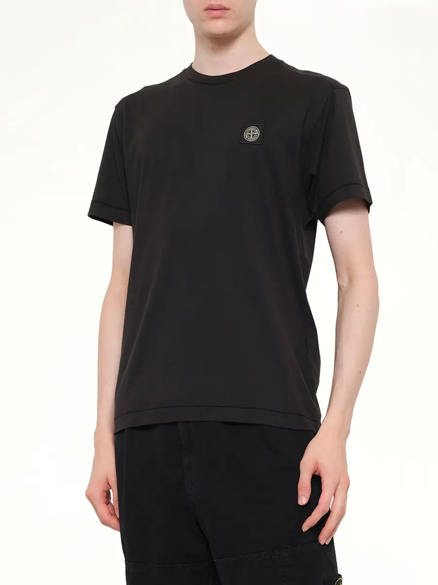 Stone Island 2100027 Cotton Compass Patch T-shirt | Thumbnail 6
