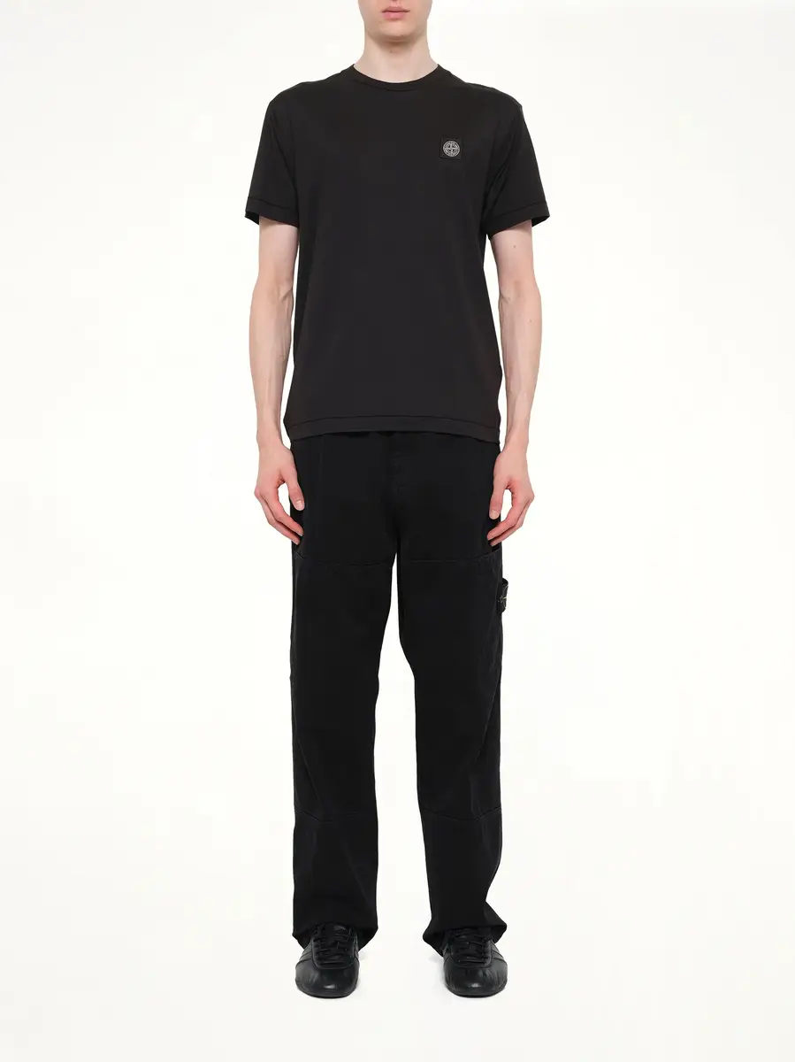 Stone Island 2100027 Cotton Compass Patch T-shirt | Thumbnail 7