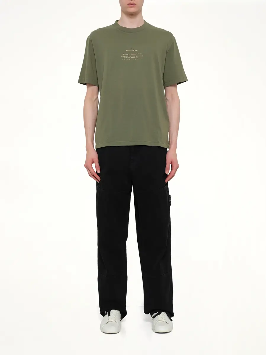 Stone Island 2100001 SS T-shirt in Military Green | Thumbnail 7 Stone Island 2100001 SS T-shirt in Military Green | Thumbnail 7