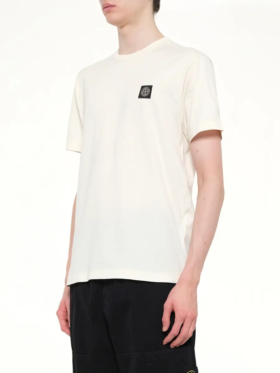 Stone Island 2100027 SS T-shirt in Ivory | Thumbnail 2 Stone Island 2100027 SS T-shirt in Ivory | Thumbnail 2