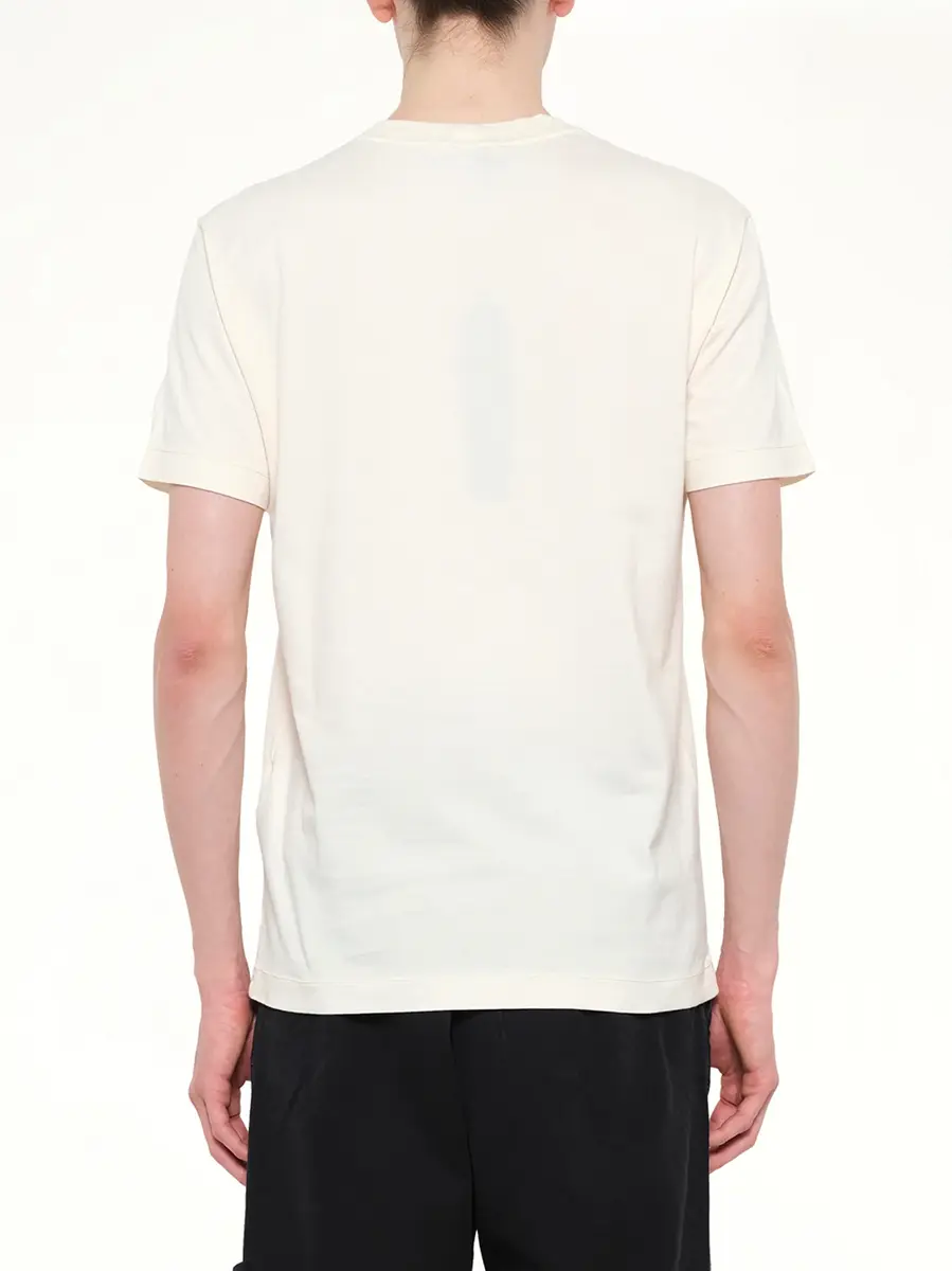 Stone Island 2100027 SS T-shirt in Ivory | Thumbnail 5 Stone Island 2100027 SS T-shirt in Ivory | Thumbnail 5