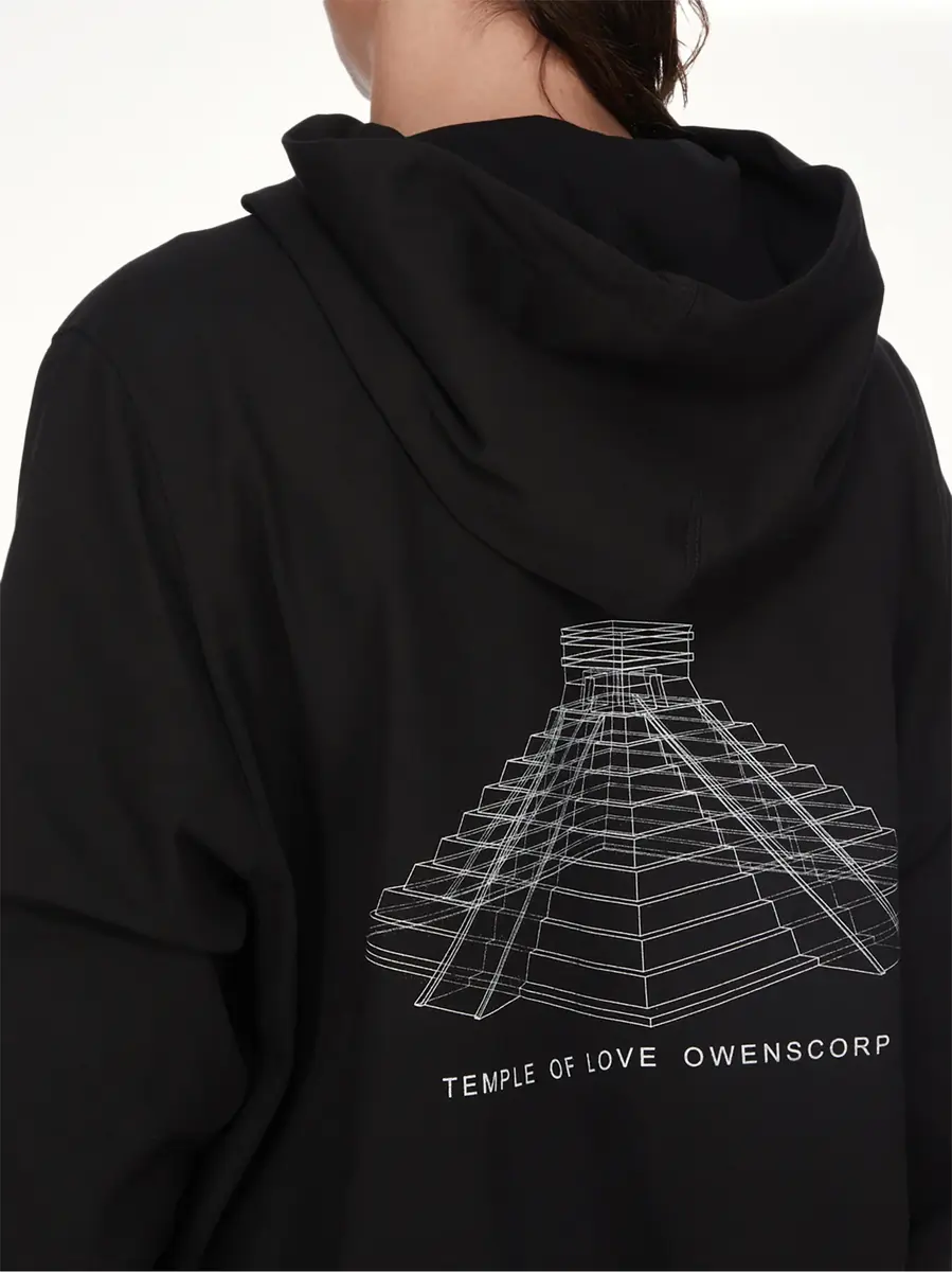 Rick Owens Pullover Hoodie | Thumbnail 2 Rick Owens Pullover Hoodie | Thumbnail 2