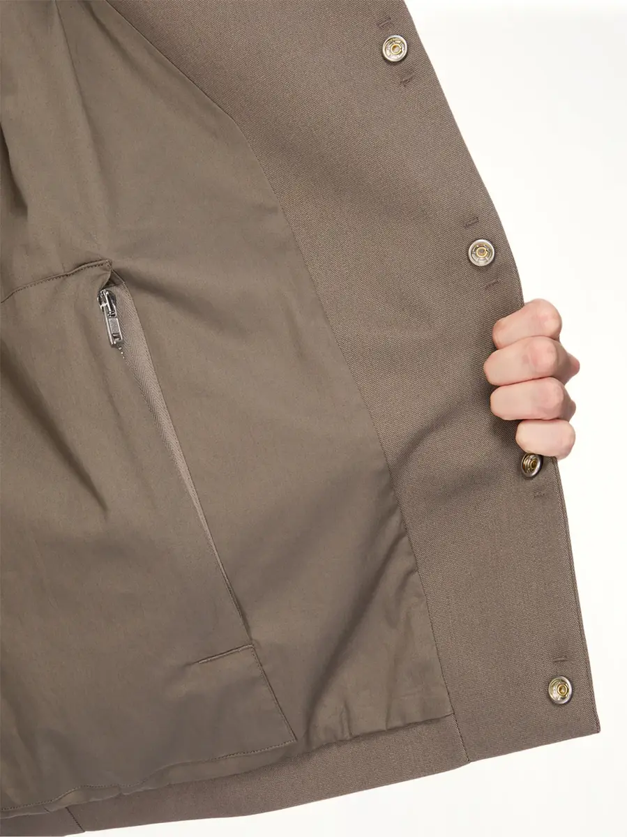 Rick Owens Lpm Jacket in Dust Brown | Thumbnail 2 Rick Owens Lpm Jacket in Dust Brown | Thumbnail 2