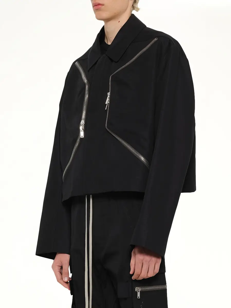 Rick Owens Heizer Mac Jacket | Thumbnail 2 Rick Owens Heizer Mac Jacket | Thumbnail 2