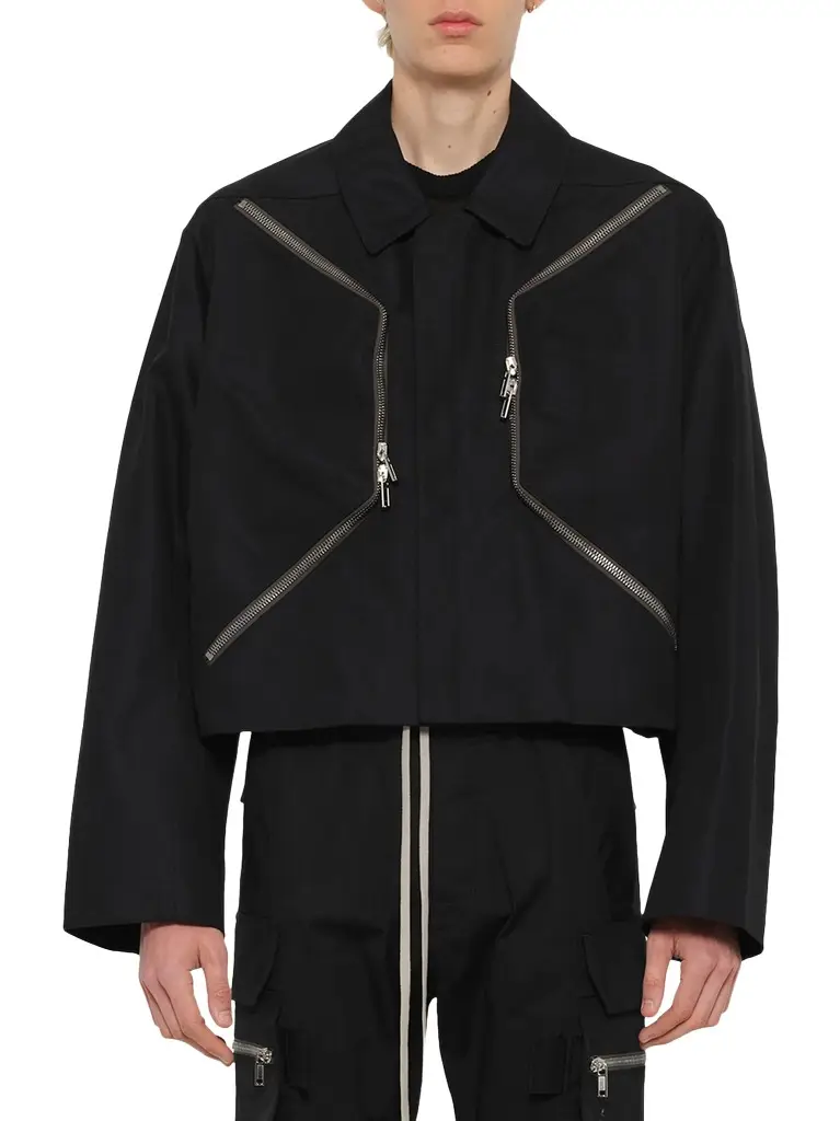 Rick Owens Heizer Mac Jacket | Image 1 Rick Owens Heizer Mac Jacket | Image 1