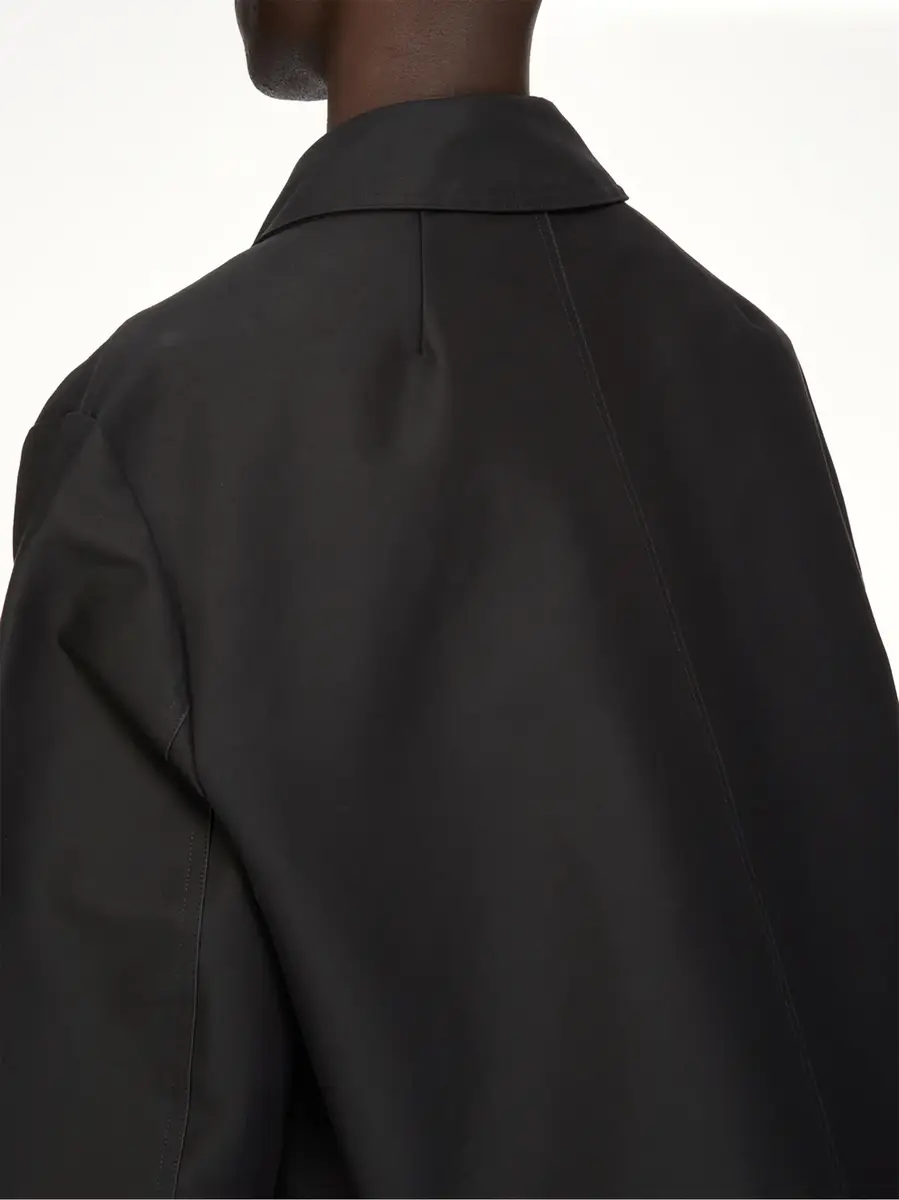 Rick Owens Woven Heizer Mac Jacket | Thumbnail 7 Rick Owens Woven Heizer Mac Jacket | Thumbnail 7
