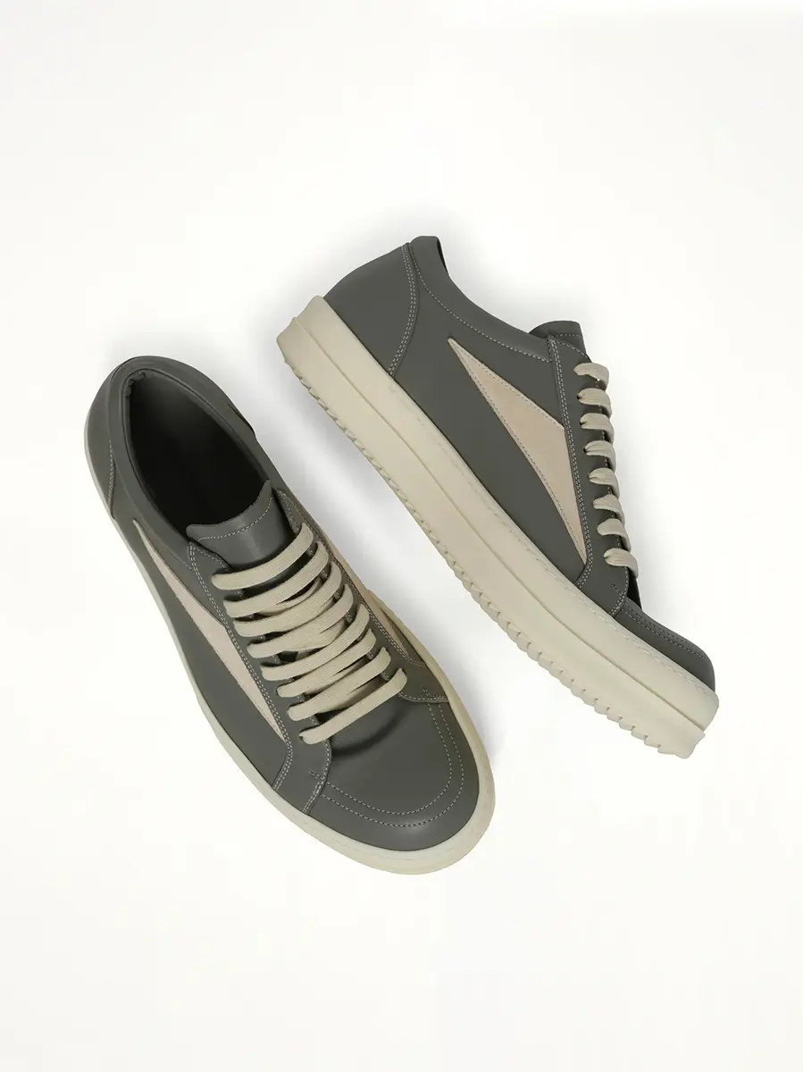 Rick Owens Vintage Sneaks in Euca/milk | Thumbnail 4 Rick Owens Vintage Sneaks in Euca/milk | Thumbnail 4