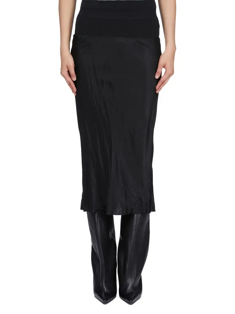 Rick Owens Knee Bias Skirt | Image 1 Rick Owens Knee Bias Skirt | Image 1