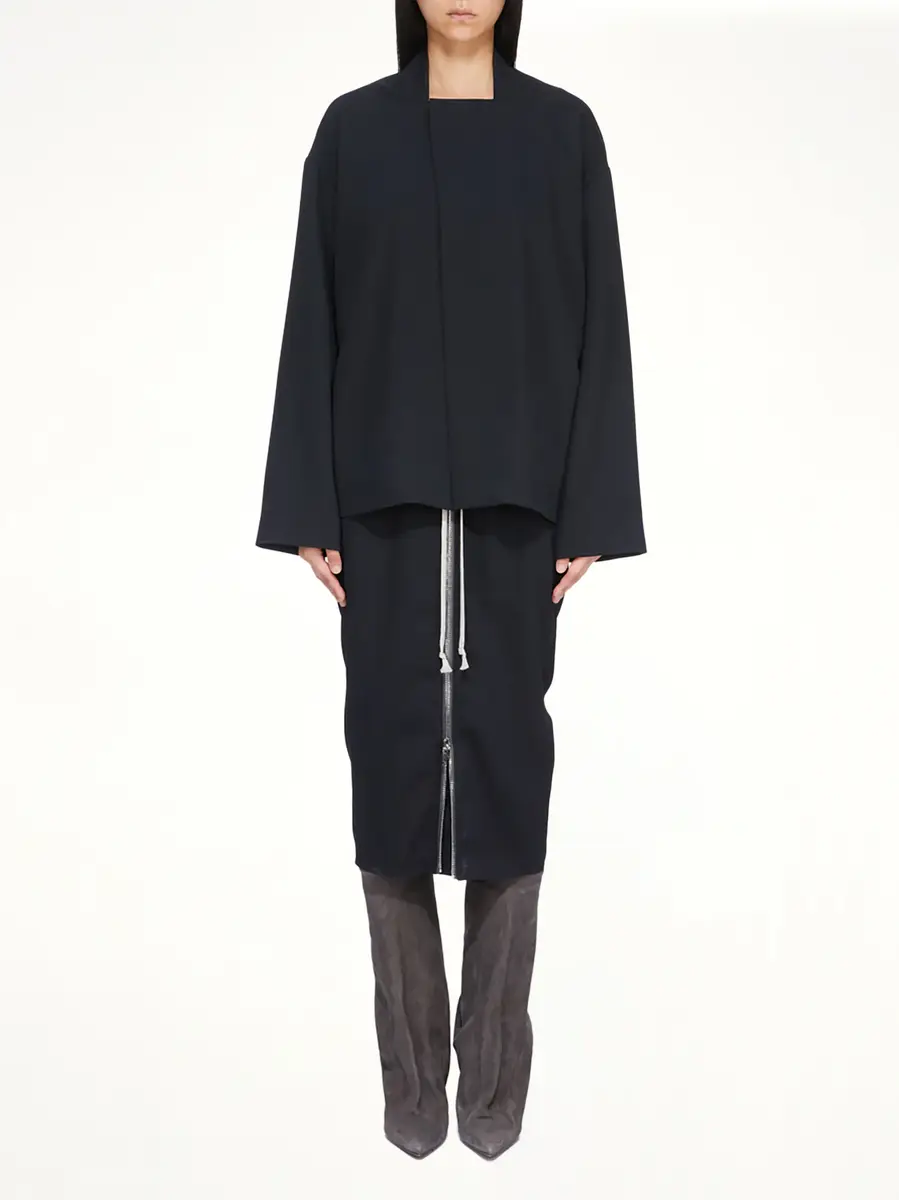 Rick Owens Zipped Short Pillar | Thumbnail 5 Rick Owens Zipped Short Pillar | Thumbnail 5