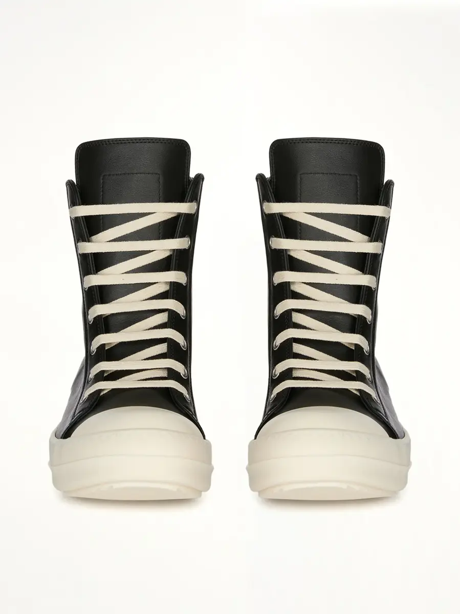 Rick Owens Sneaks in Black/milk | Thumbnail 3 Rick Owens Sneaks in Black/milk | Thumbnail 3