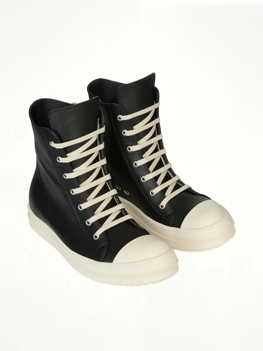 Rick Owens Sneaks in Black/milk | Thumbnail 6 Rick Owens Sneaks in Black/milk | Thumbnail 6