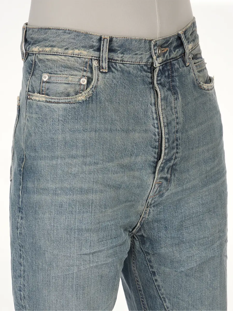RICK OWENS DRKSHDW Bolan Bootcut Jeans in Washed Indigo | Thumbnail 6 RICK OWENS DRKSHDW Bolan Bootcut Jeans in Washed Indigo | Thumbnail 6