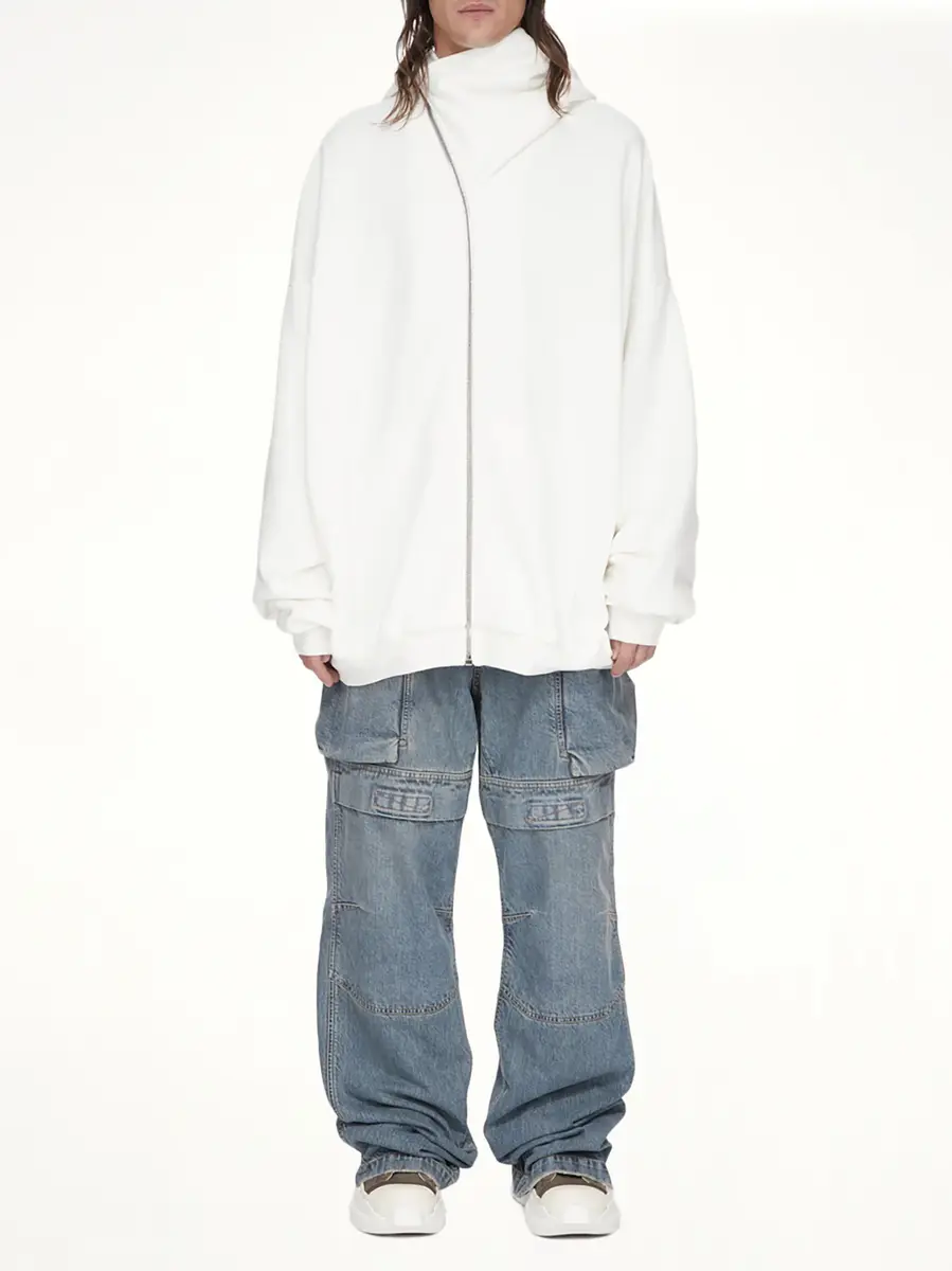 RICK OWENS DRKSHDW Stefan Cargo in Washed Indigo | Thumbnail 5 RICK OWENS DRKSHDW Stefan Cargo in Washed Indigo | Thumbnail 5