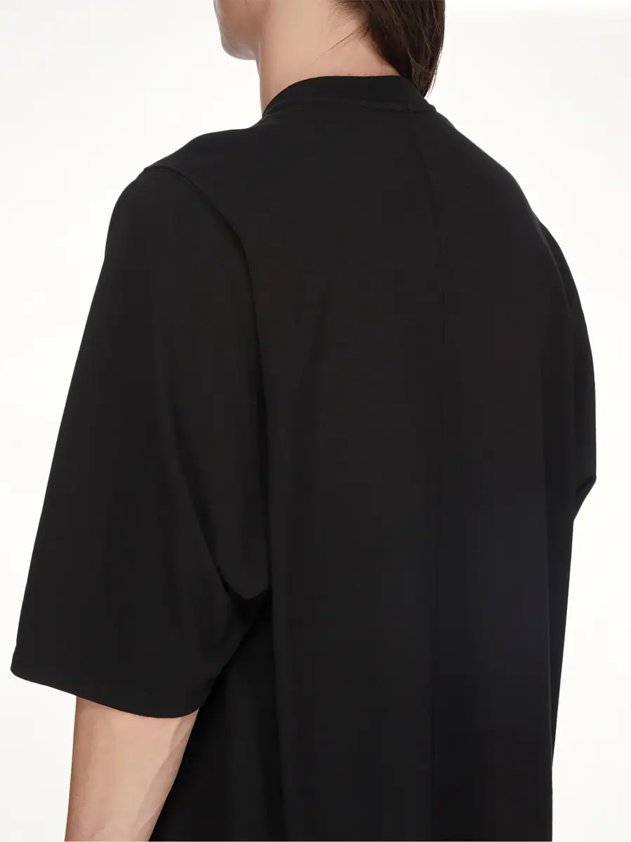 RICK OWENS DRKSHDW Pentagram Jumbo SS T-shirt in Black/milk | Thumbnail 7 RICK OWENS DRKSHDW Pentagram Jumbo SS T-shirt in Black/milk | Thumbnail 7