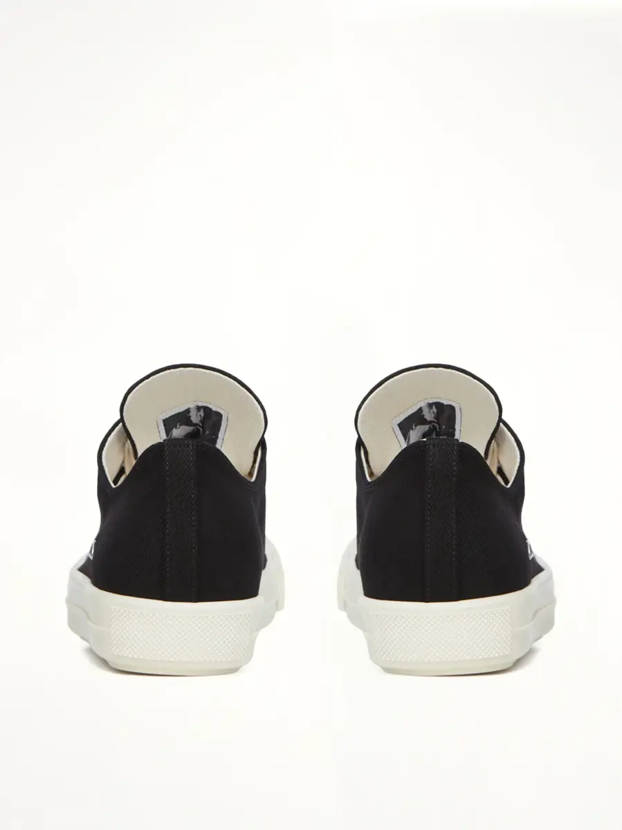 RICK OWENS DRKSHDW Extreme Low Sneaks in Black/milk | Thumbnail 5 RICK OWENS DRKSHDW Extreme Low Sneaks in Black/milk | Thumbnail 5