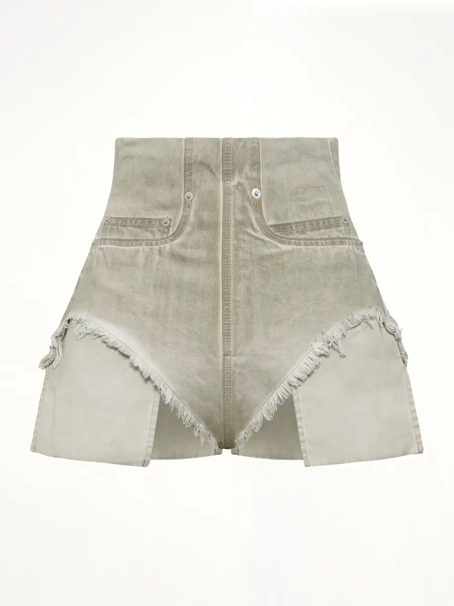 RICK OWENS DRKSHDW Dirt Cutoffs in Sand | Thumbnail 3 RICK OWENS DRKSHDW Dirt Cutoffs in Sand | Thumbnail 3