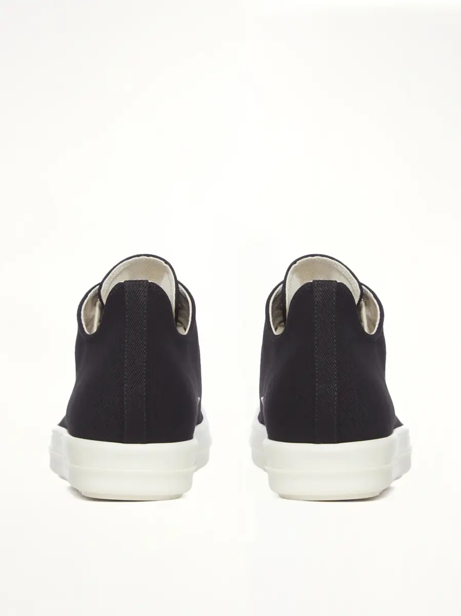 RICK OWENS DRKSHDW Low Sneaks in Black/milk | Thumbnail 5 RICK OWENS DRKSHDW Low Sneaks in Black/milk | Thumbnail 5