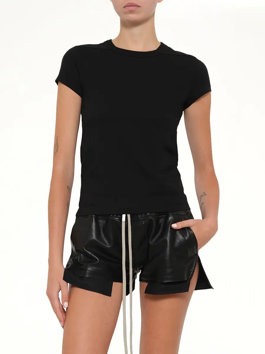 Rick Owens Cropped Level T-shirt | Thumbnail 6 Rick Owens Cropped Level T-shirt | Thumbnail 6