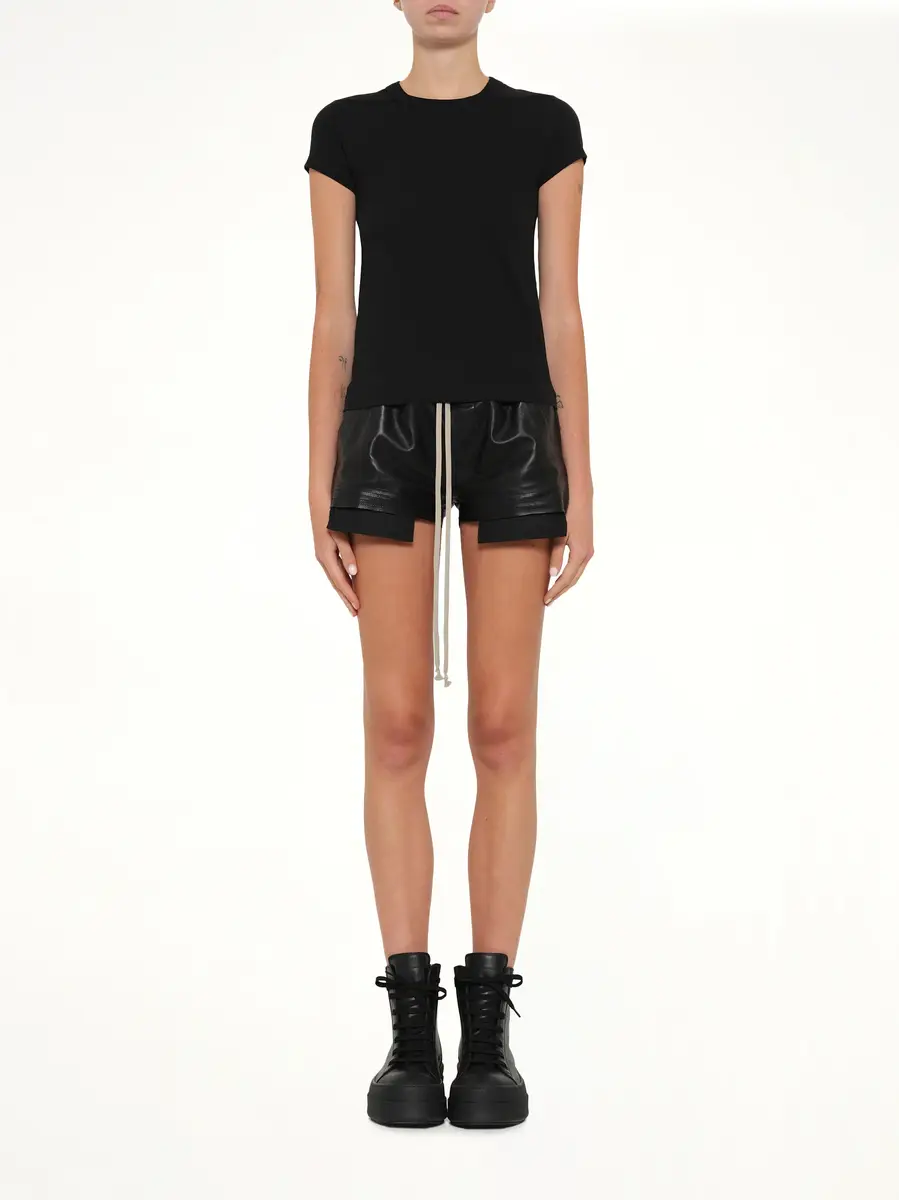 Rick Owens Cropped Level T-shirt | Thumbnail 7 Rick Owens Cropped Level T-shirt | Thumbnail 7
