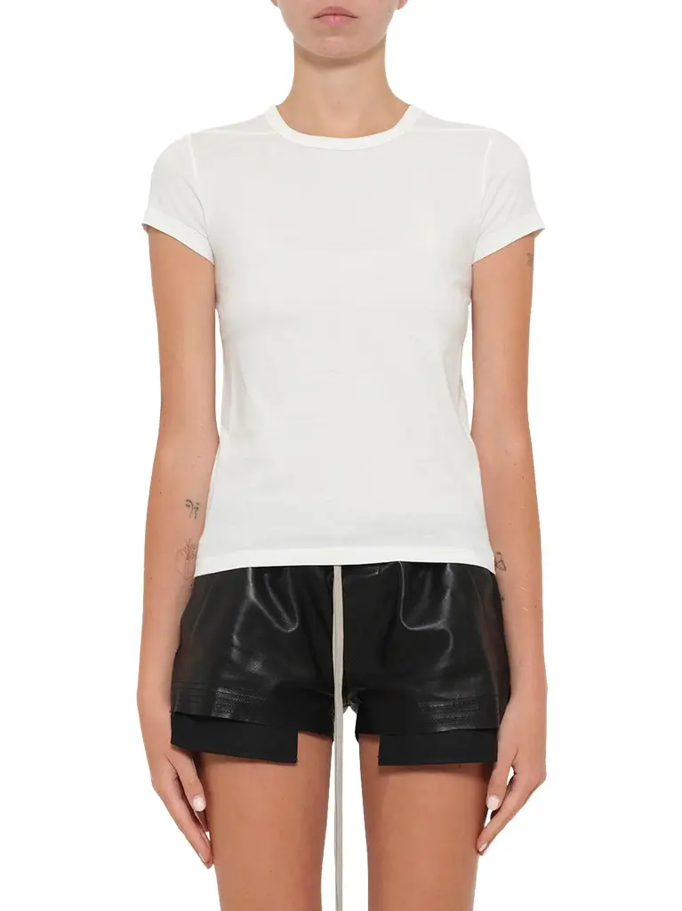Cropped Level T in Milk White Cropped Level T in Milk White