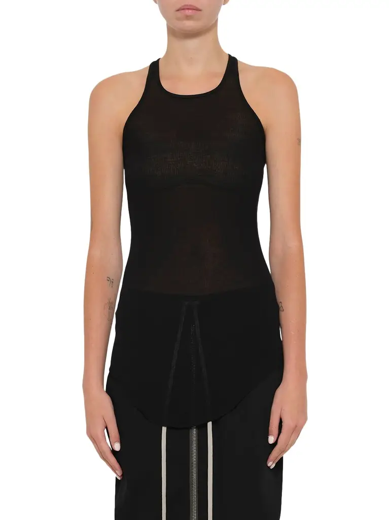 Rick Owens Basic Rib Tank | Image 1 Rick Owens Basic Rib Tank | Image 1
