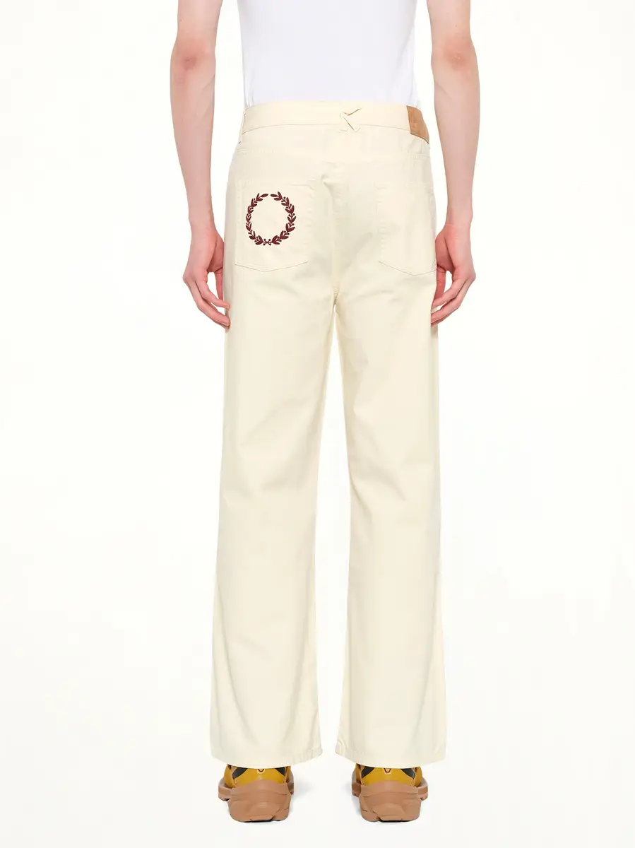 KidSuper Kidsuper X Mercedes Benz Work Pants in Cream | Thumbnail 5 KidSuper Kidsuper X Mercedes Benz Work Pants in Cream | Thumbnail 5