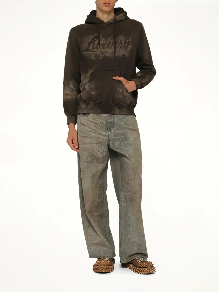 DOUBLET Luxury Mud Paint Hoodie | Thumbnail 4 DOUBLET Luxury Mud Paint Hoodie | Thumbnail 4