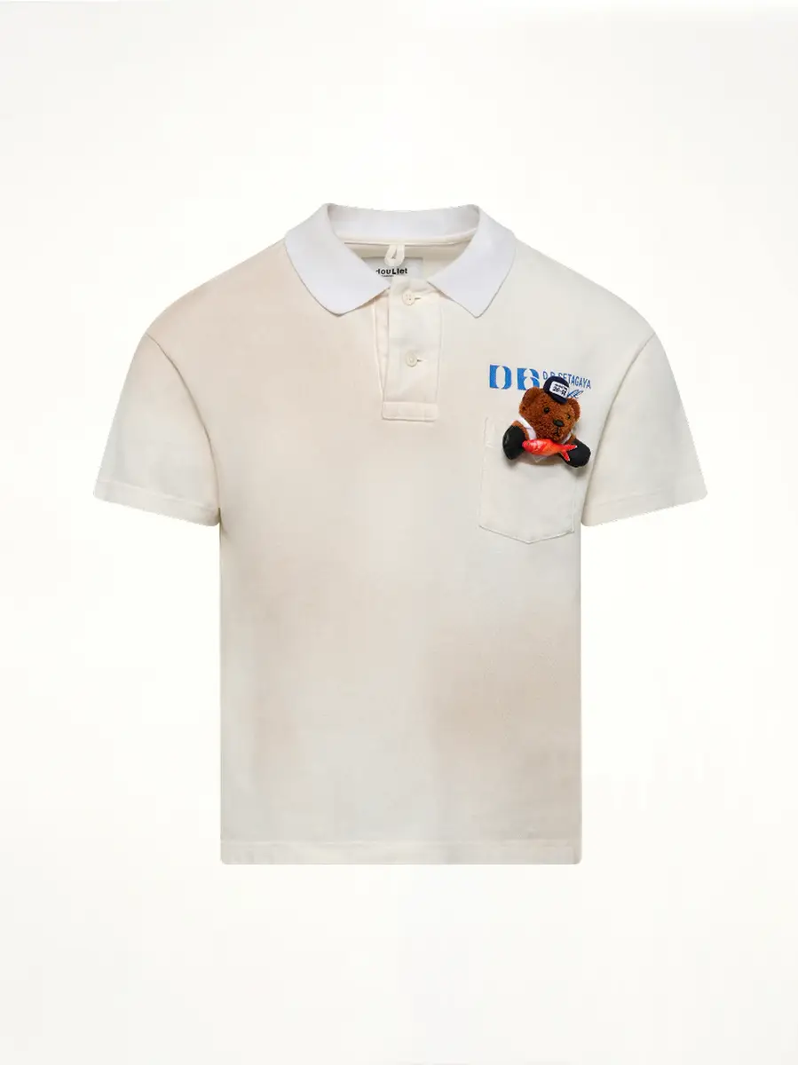 DOUBLET Polo Shirt With My Workwear Bear | Thumbnail 3 DOUBLET Polo Shirt With My Workwear Bear | Thumbnail 3
