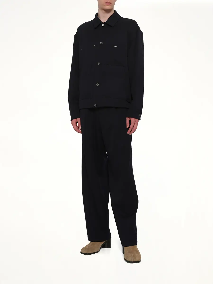 WOOYOUNGMI Wool Pleat Trouser | Thumbnail 4 WOOYOUNGMI Wool Pleat Trouser | Thumbnail 4