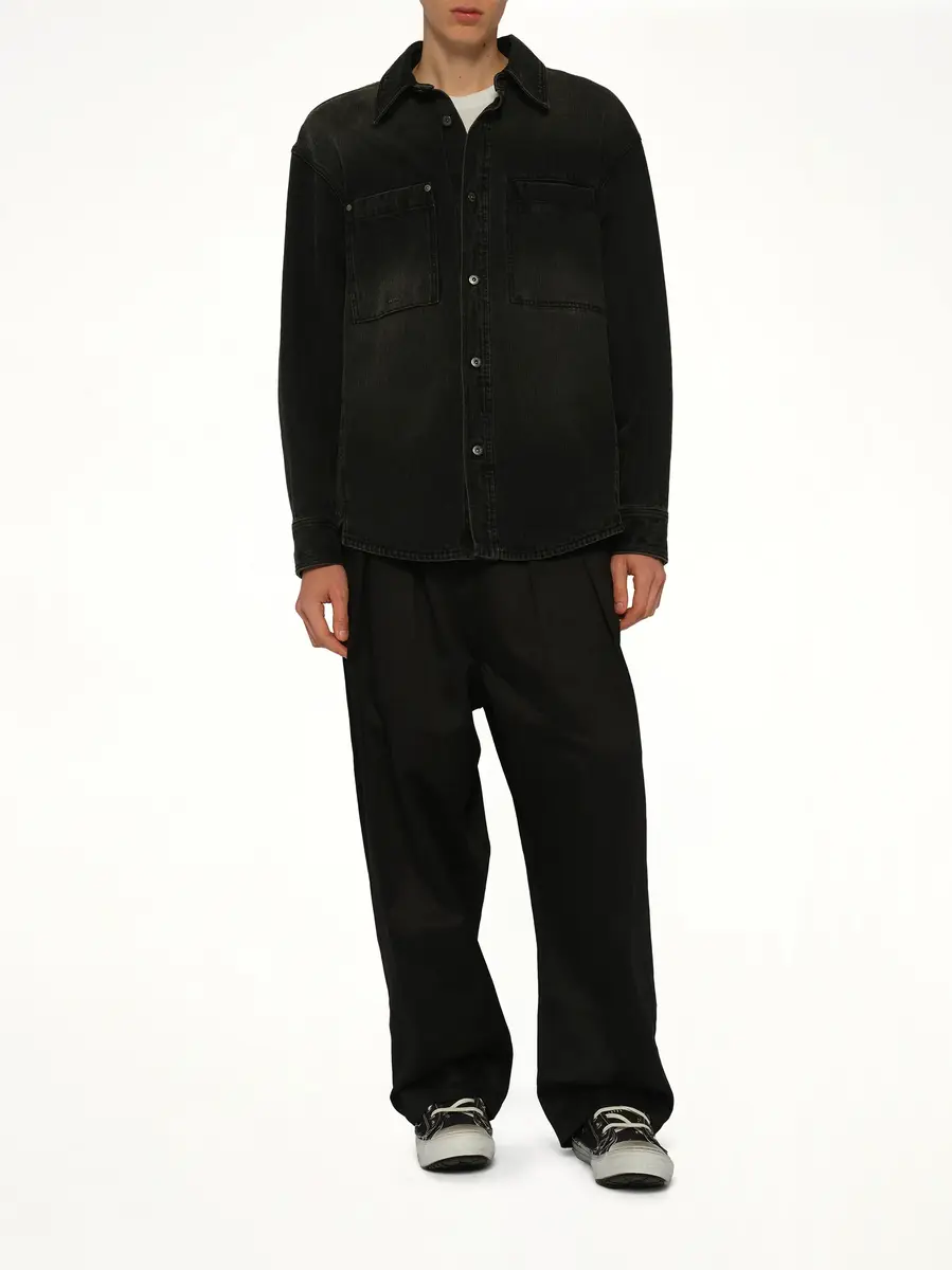WOOYOUNGMI Denim Shirt | Thumbnail 4 WOOYOUNGMI Denim Shirt | Thumbnail 4