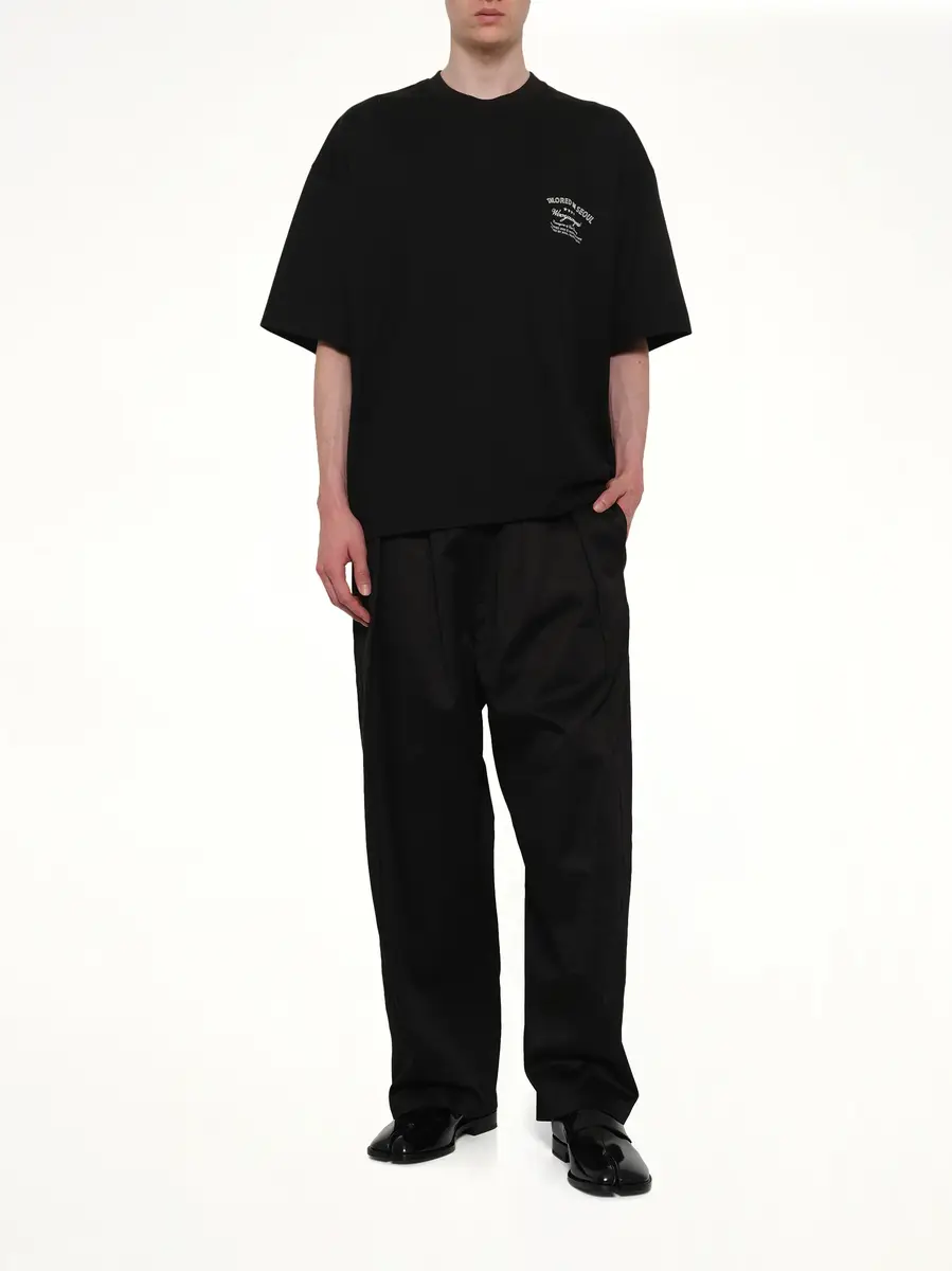 WOOYOUNGMI Tailored in Seoul T-shirt Black | Thumbnail 4 WOOYOUNGMI Tailored in Seoul T-shirt Black | Thumbnail 4