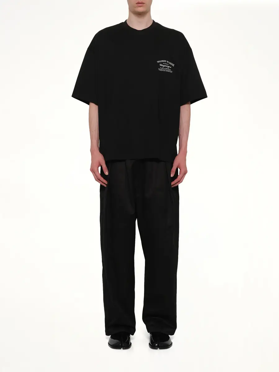 WOOYOUNGMI Tailored in Seoul T-shirt Black | Thumbnail 7 WOOYOUNGMI Tailored in Seoul T-shirt Black | Thumbnail 7