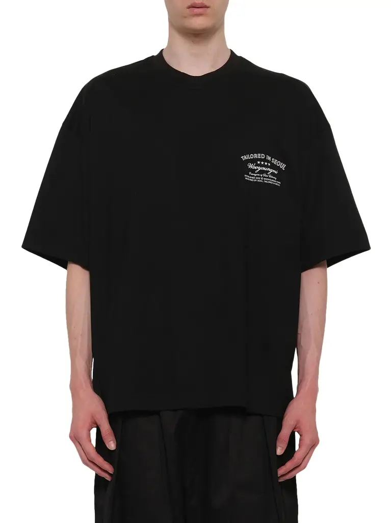 WOOYOUNGMI Tailored in Seoul T-shirt Black