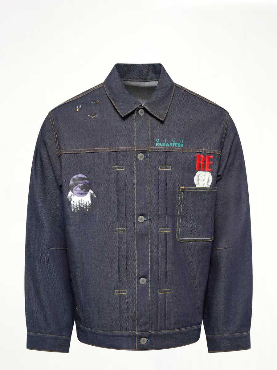 Undercover Mind Parasite Denim Jacket | Thumbnail 3 Undercover Mind Parasite Denim Jacket | Thumbnail 3