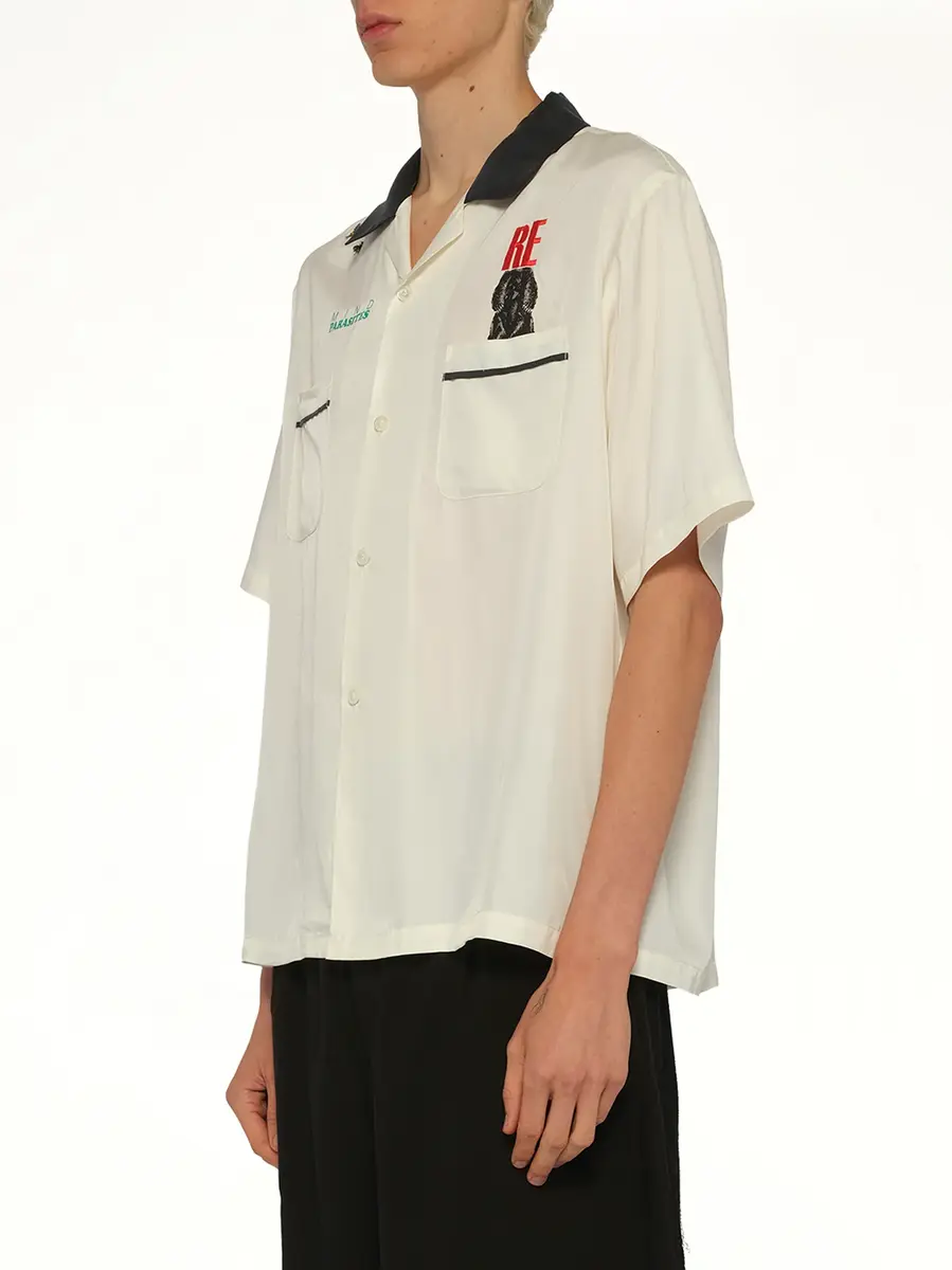 Undercover Mind Parasite SS Shirt in Ivory | Thumbnail 2