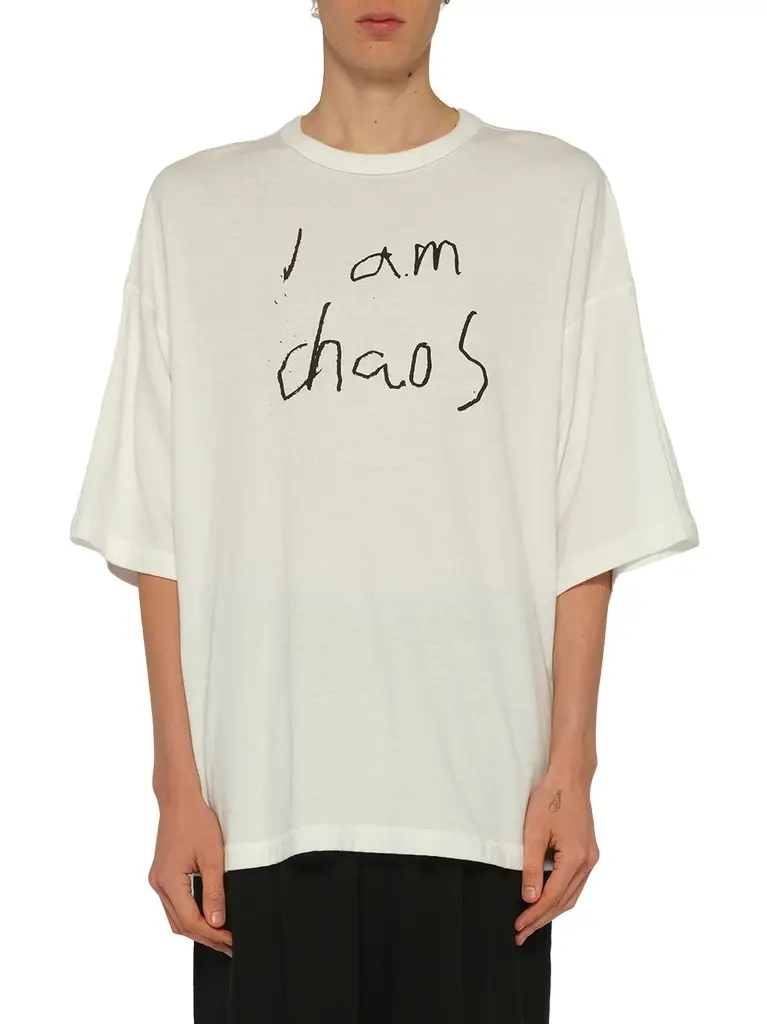 Undercover "I am Chaos" T-shirt | Image 1 Undercover "I am Chaos" T-shirt | Image 1