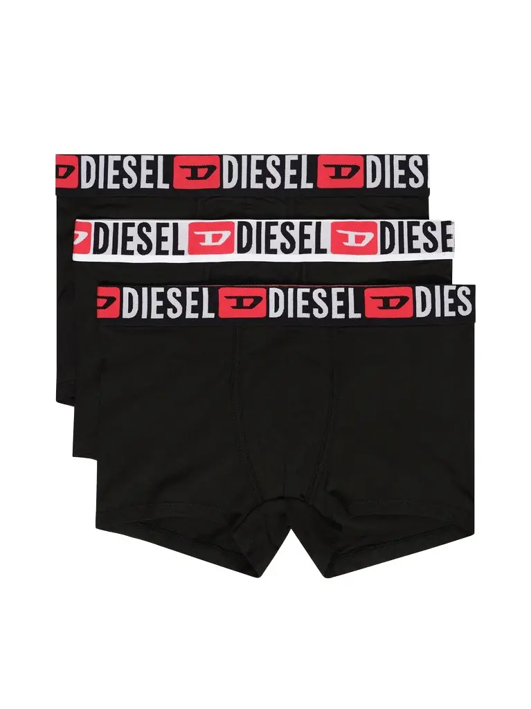Diesel Umbx-damienthreepack Boxers in Multicolour Black | Image 1 Diesel Umbx-damienthreepack Boxers in Multicolour Black | Image 1