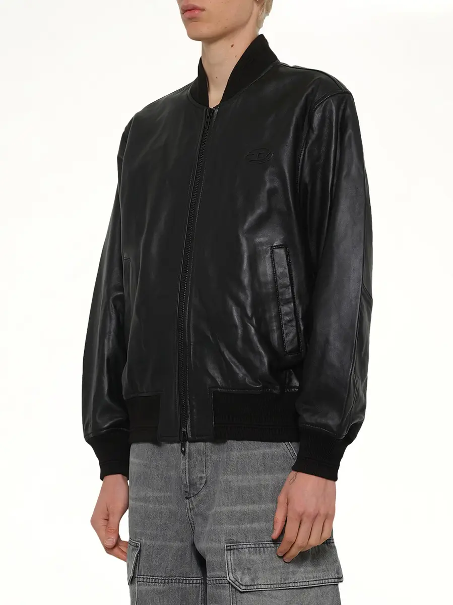 Diesel L-type Leather Jacket | Thumbnail 2 Diesel L-type Leather Jacket | Thumbnail 2
