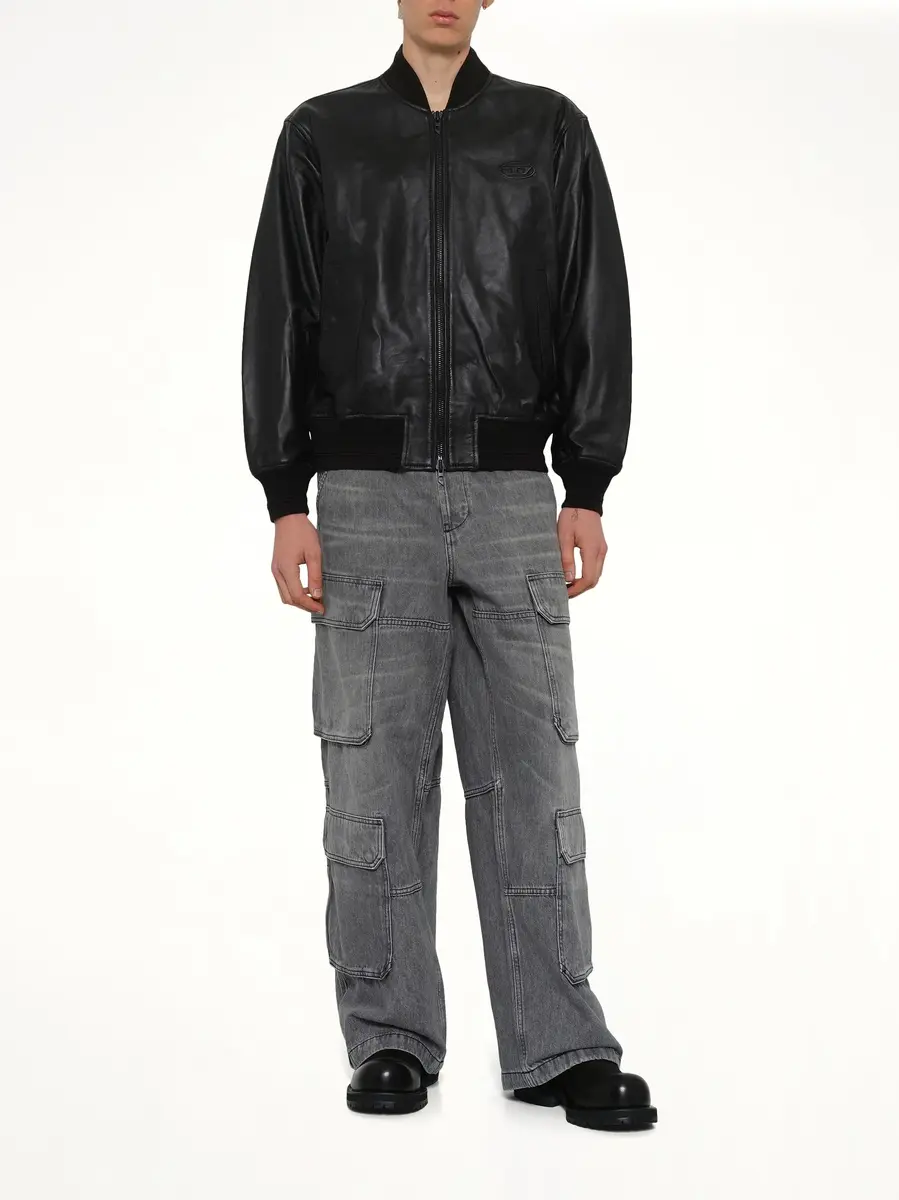 Diesel L-type Leather Jacket | Thumbnail 4 Diesel L-type Leather Jacket | Thumbnail 4