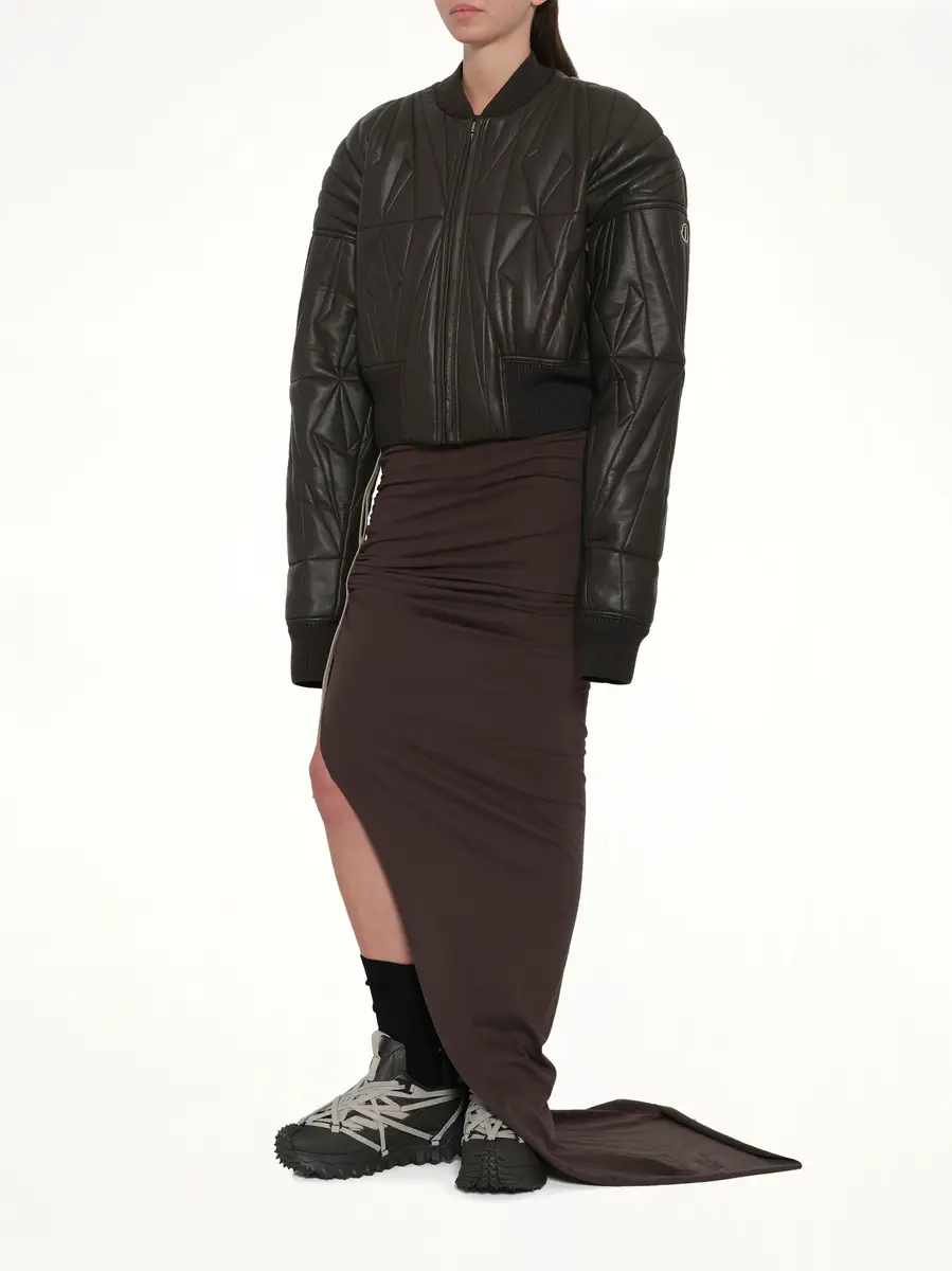 Rick Owens Rick Owens x Moncler Geocamo Cropped Jacket | Thumbnail 4