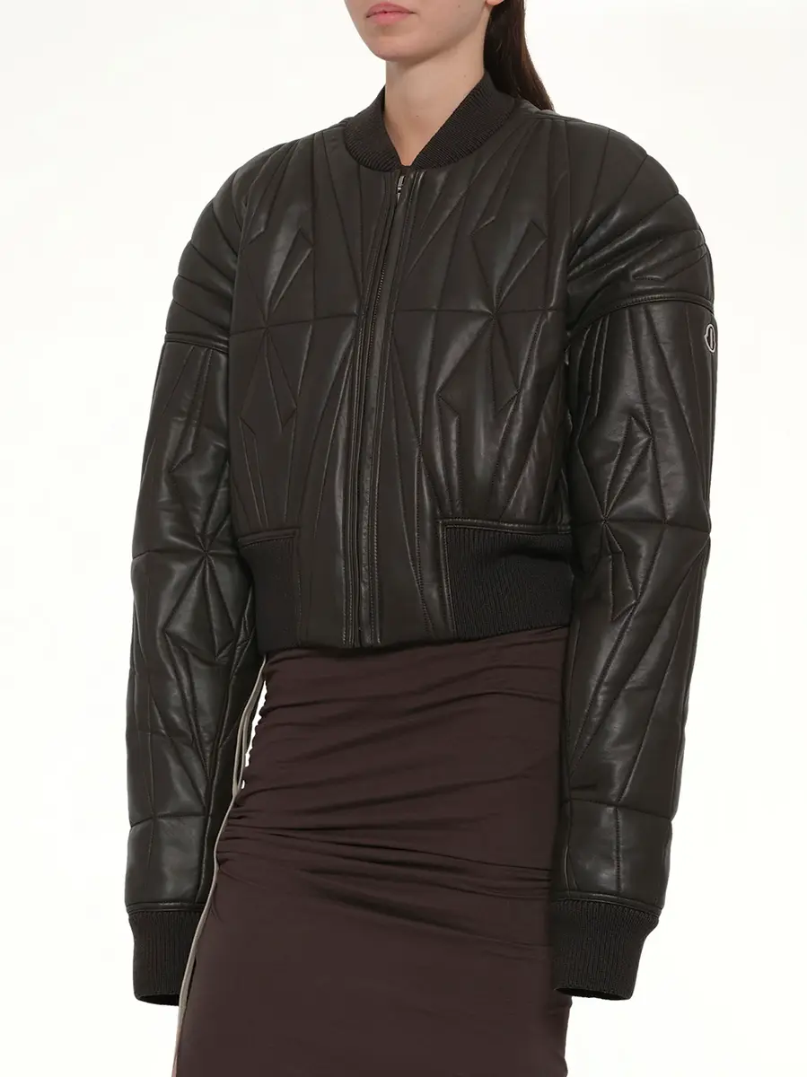 Rick Owens Rick Owens x Moncler Geocamo Cropped Jacket | Thumbnail 6